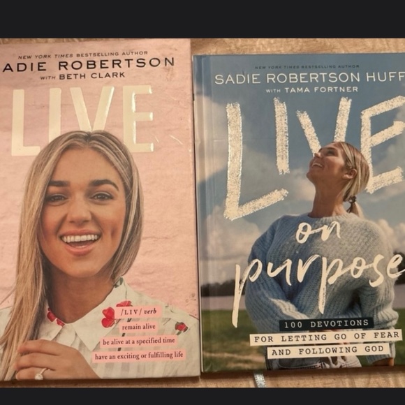 Live By Sadie Robertson           Live On Purpose By Sadie Robertson - Picture 1 of 1